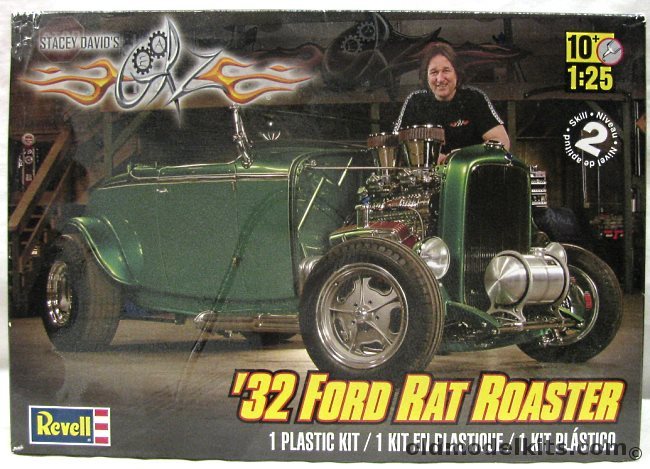 Revell 1/25 1932 Ford Rat Roaster Hot Rod, 85-4995 plastic model kit